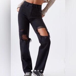 Pacsun Black 90s Boyfriend Jeans - Size 30